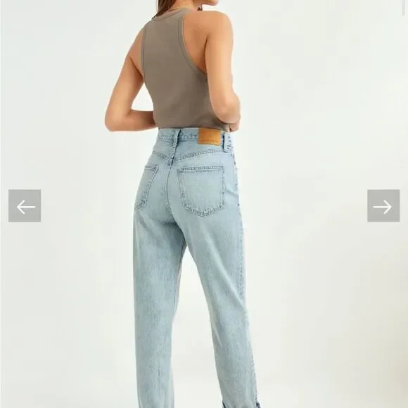 DENIM FORUM | The Boyfriend High Rise Loose 28L Size 25 - Picture 3 of 15